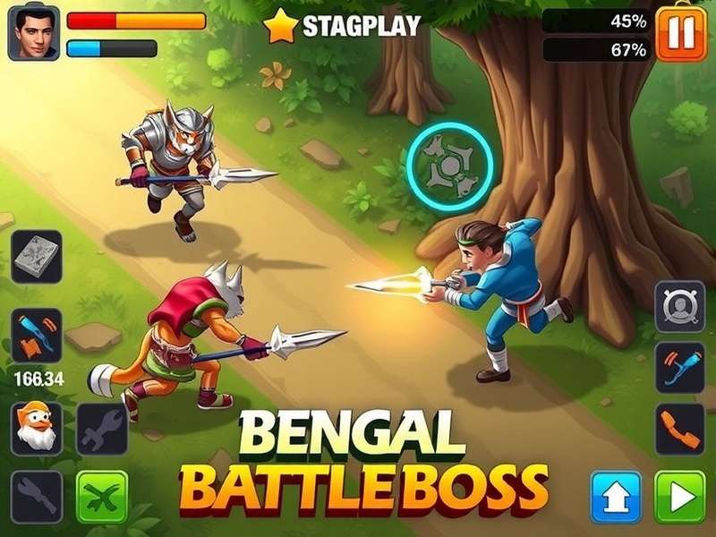 Bengal Battle Boss gameplay showing team battle